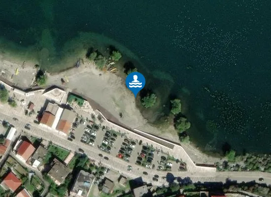 Satellite image of Plazhi Publik i Shirokës
