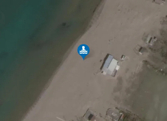 Satellite image of Ammos Beach