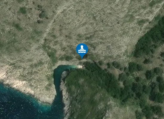Satellite image of English Bay