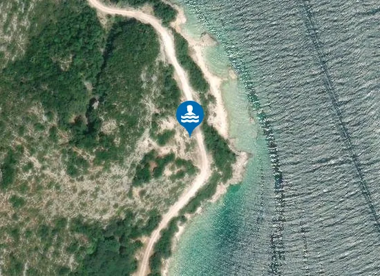 Satellite image of Shën Albani, Karaburun