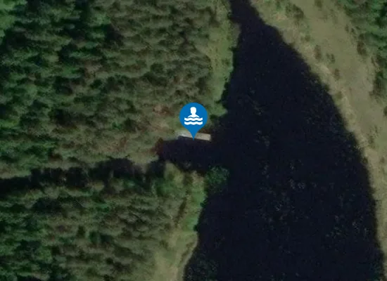 Satellite image of Odilampi
