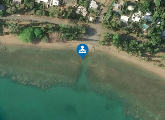Satellite image of Plage du Vallon Dore