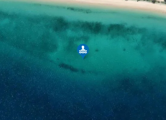 Satellite view of Baie de l'Anse Vata