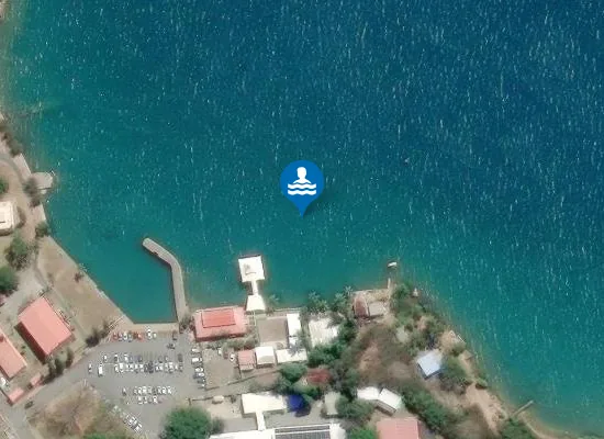 Satellite image of Anse Paddon