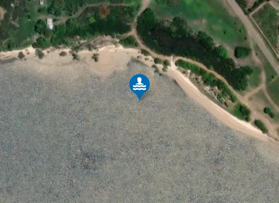 Satellite image of Plage de Tanghi
