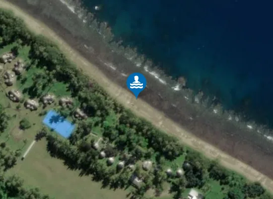 Satellite image of Plage de Koulnoué