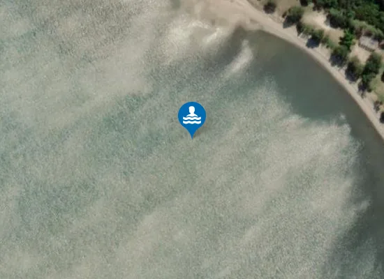 Satellite image of Plage de Foué