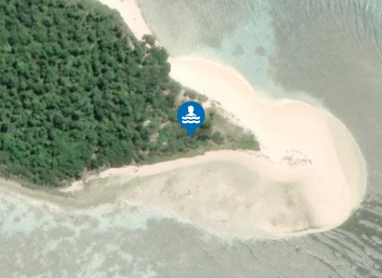 Satellite image of Ile Ronde
