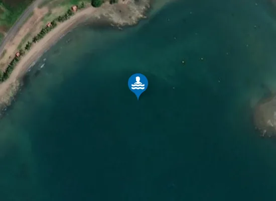 Satellite image of Plage de Bouraké