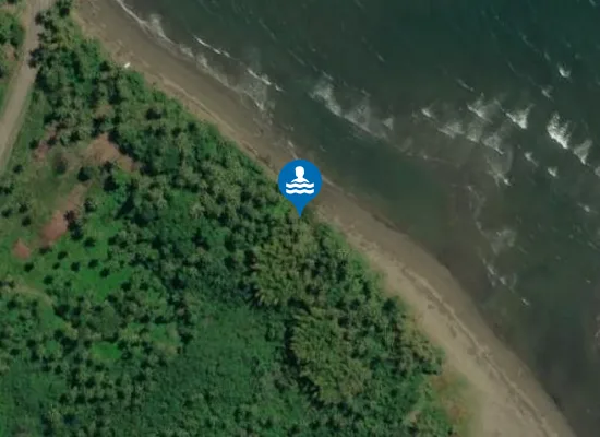 Satellite image of Plage de Wêmöru