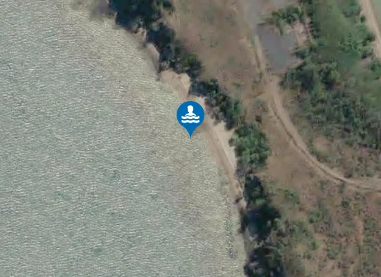 Satellite image of Plage de Babouillat