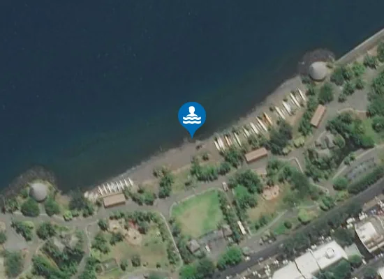 Satellite image of Plage Hokule'a