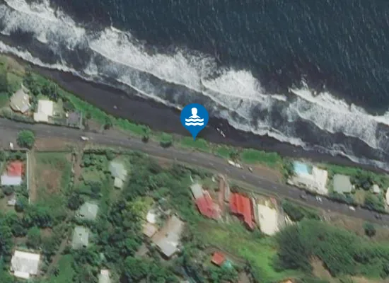 Satellite image of Plage d'Ahonu