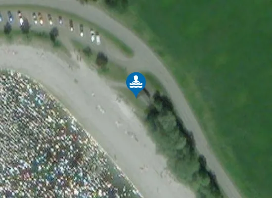 Satellite image of Kalkstranda