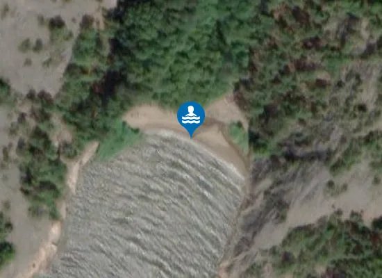 Satellite image of Munkebukta