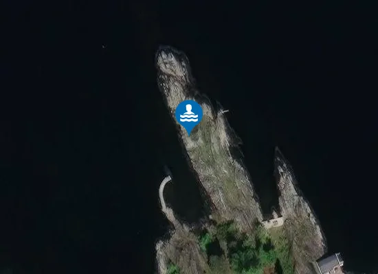 Satellite image of Badeodden