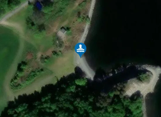 Satellite image of Blakstadbukta