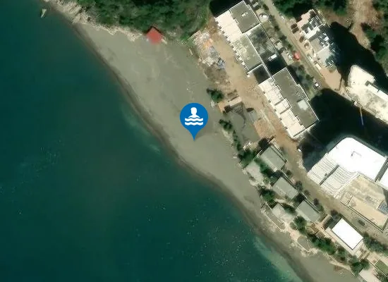 Satellite view of Arta's beach