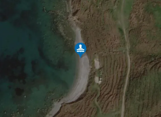 Satellite view of Private Beach