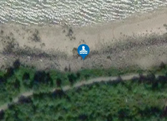 Satellite image of Bremnessanden