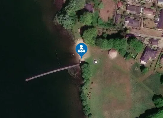 Satellite image of ROEGGELINER SEE KLOCKSDORF