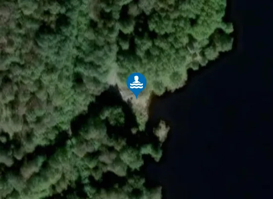 Satellite image of Vormedal Strand