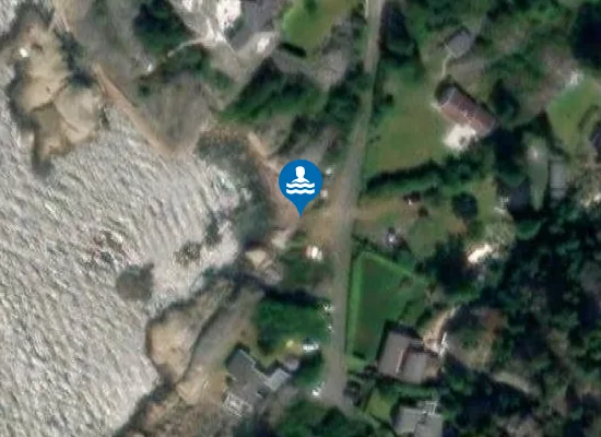 Satellite image of Pelikanbukten