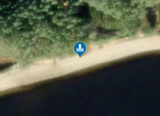 Satellite image of Haråssanden