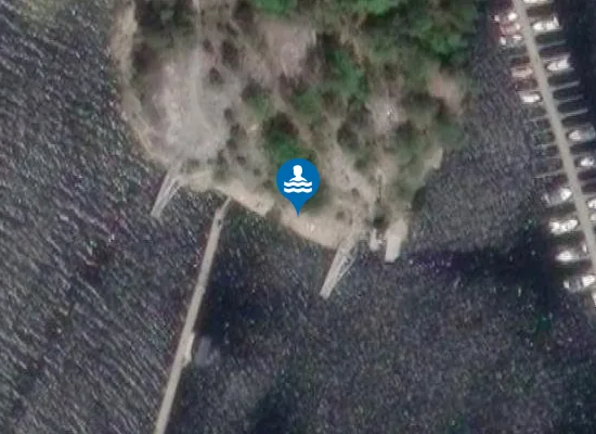 Satellite image of Olavsberget