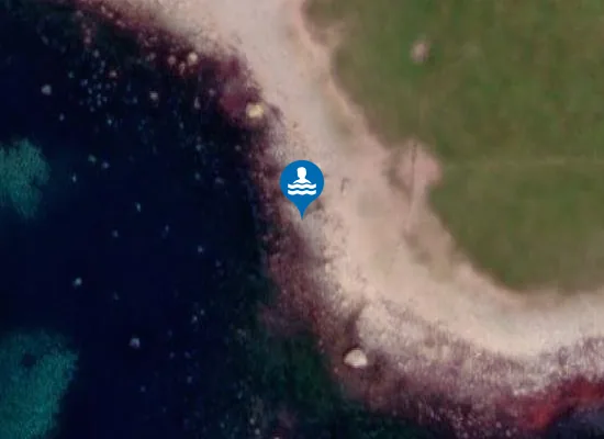 Satellite image of Haugestranda