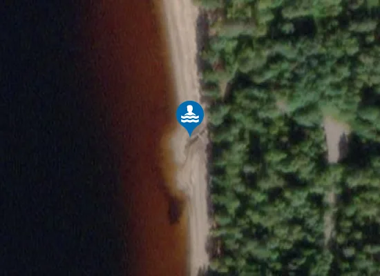 Satellite image of Storsanden