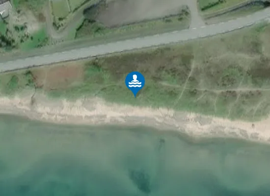 Satellite image of Njervesanden