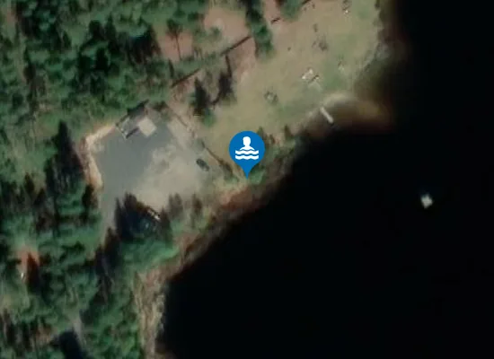 Satellite image of Badeplass