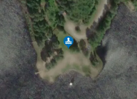 Satellite image of Badeplass