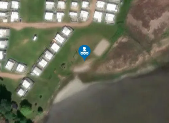 Satellite image of Homannsberget Camping