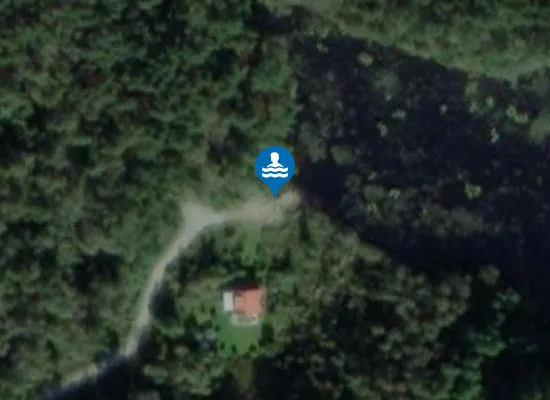 Satellite image of Hetlandsstrandå
