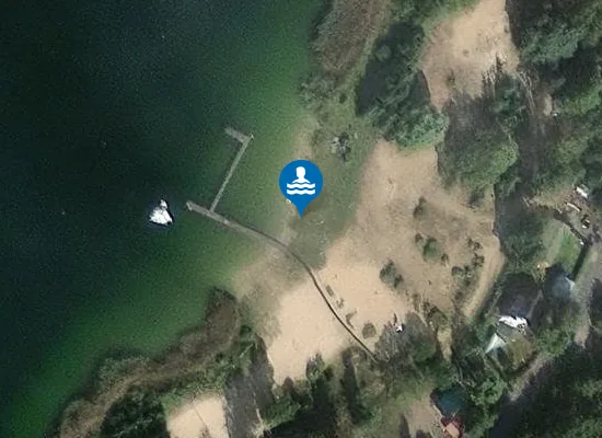 Satellite image of KIESSEE DREENKROEGEN