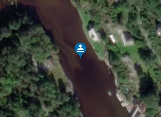 Satellite image of Ersvik standsund