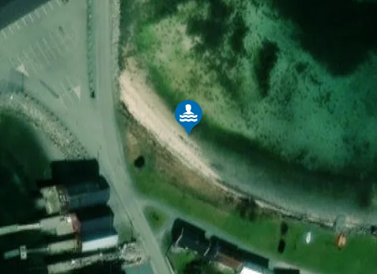 Satellite image of Sjøgata badestrand