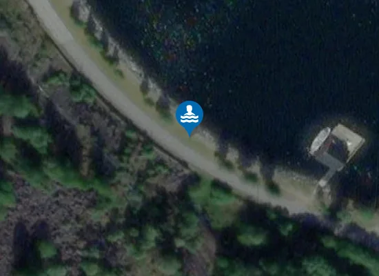 Satellite image of Urasanden
