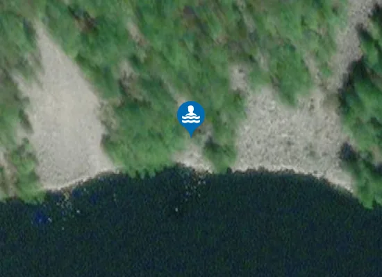 Satellite image of Tråna