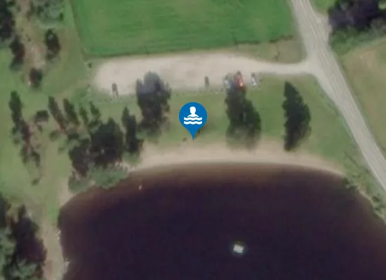 Satellite image of Eidsand Badeplass