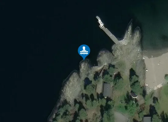 Satellite image of Ingierstrand bad