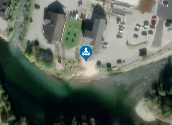 Satellite image of Hemsedal beach