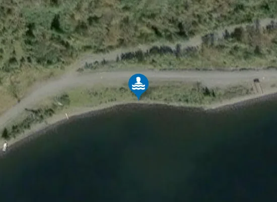 Satellite image of Pålssanden