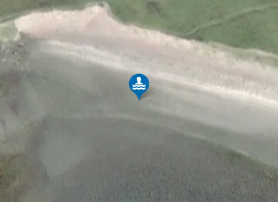 Satellite image of Brennviksanden