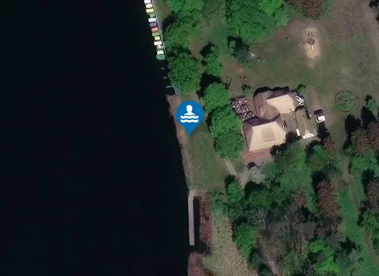 Satellite image of TETEROWER SEE TETEROW BURGWALLINSEL