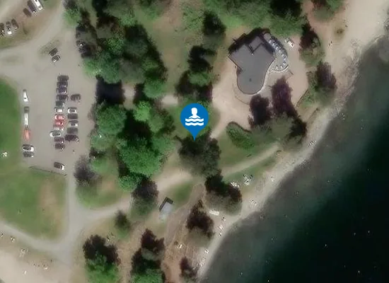 Satellite image of Hvalstrand