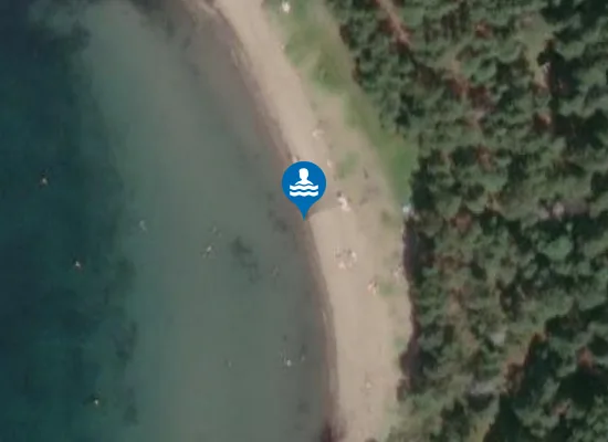 Satellite image of Sørstranda