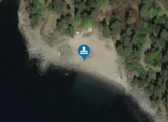 Satellite image of Paradisbukta
